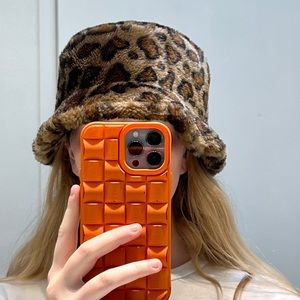 Cheetah Print Faux Hat